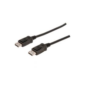 DisplayPort connection cable, DP M/M, 5.0m, w/interlock, Full HD 1080p, bl