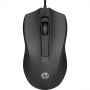 HP Wired Mouse 100 Black  - 6VY96AA-ABB