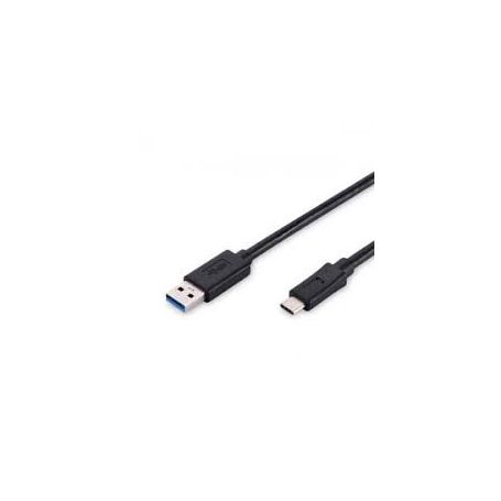 USB Type-C connection cable, type C to A M/M, 1.0m, 3A, 5GB, 3.0 Version, bl