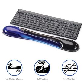 Kensington Wrist Pillow - Gaveta de teclado com apoio para pulso - azul
