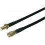 Coaxial Wireless LAN Antenna extension cable SMA male reverse to SMA female reverse Length 2m, Low Loss