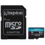 Kingston Micro SDXC 64GB Canvas Go Plus 170R A2 U3 V30 Card + ADP	 - SDCG3/64GB