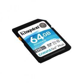 Kingston SDXC card 64GB Canvas Go Plus 170R C10 UHS-I U3 V30 - SDG3/64GB