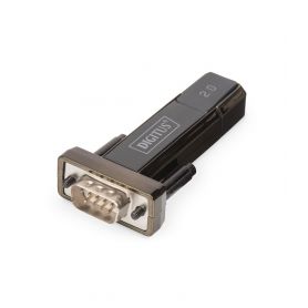 USB 2.0 to serial Converter, DSUB 9M incl. USB A Cable 80cm USB A M / USB A F