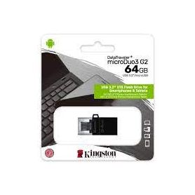 Kingston 64GB DT MicroDuo 3 Gen2 + microUSB (Android/OTG) - DTDUO3G2/64GB