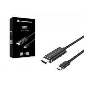Conceptronic ABBY USB-C to HDMI Cable 0 - ABBY04B