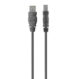 Belkin Premium Printer Cable - Cabo USB - USB Tipo B (M) para USB (M) - USB 2.0 - 3 m - moldado