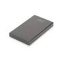 USB 3.0-SATA SDD/HDD Enclosure, 2.5' 9.5 & 7.5 mm SSD/HDD, Aluminum housing, tool-free, chipset. JMS578