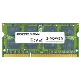 Memory soDIMM 2-Power  - 4GB MultiSpeed 1066/1333/1600 MHz SoDIMM 2P-V7128004GBS-DR-LV