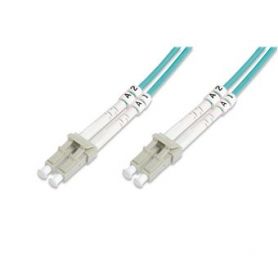 FO patch cord, duplex, LC to LC MM OM2 50/125 u, 20 m Length 20m