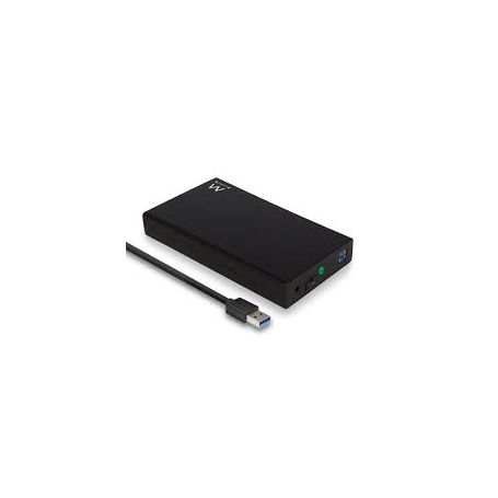 EWENT Caixa Externa para HDD SATA de 3.5'' USB 3.2 de 1ª geração (USB 3.0) com montagem sem parafusos - EW7056