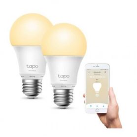 TP-Link Dimmable Smart Light Bulb, 2-Pack - E27, 200–240 V, Brightness 806 lm, Power 8.7 W, Beam Angle 220°, 50/60 Hz