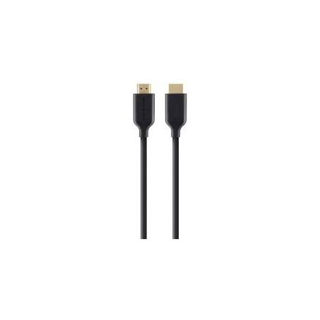 Belkin High Speed HDMI Cable with Ethernet - HDMI com cabo Ethernet - HDMI (M) para HDMI (M) - 2 m - suporte de 4K