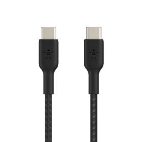 USB-A to USB-C Cable Braided 2M Black