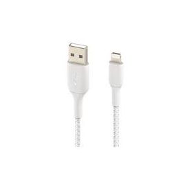 Lightning to USB-A Cable Braid 2M White
