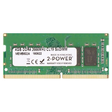 Memory soDIMM 2-Power - 4GB DDR4 2666MHz CL19 SoDIMM 2P-CT12547746