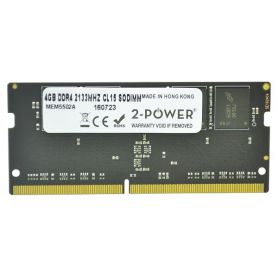 Memory soDIMM 2-Power - 4GB DDR4 2133MHz CL15 SODIMM 2P-KVR21S15S8/4