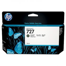 HP 727 130-ml Matte Black Ink Cartridge - B3P22A
