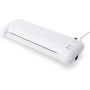 Laminator, A4 80-125 Mic, Heating. Mica Plate, Plastic housing, white color