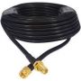 Coaxial Wireless LAN Antenna extension cable SMA male reverse to SMA female reverse Length 10m, Low Loss