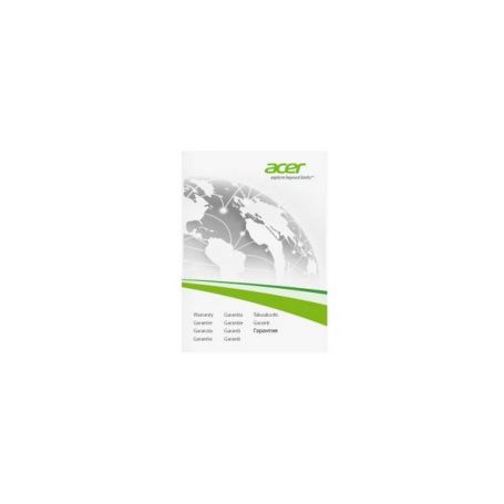 ACER Extensão de garantia - Virtual Booklet - 1YCI (1st ITW), 3Y Carry In (1st ITW) para Notebook Professional - SV.WNBAP.A06