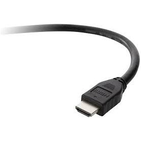 Belkin Standard - Cabo HDMI - HDMI (M) para HDMI (M) - 5 m - proteção dupla - preto - suporte de 4K
