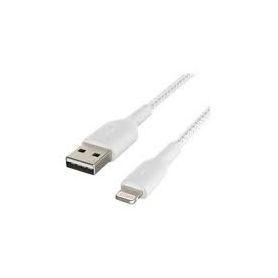 Lightning to USB-A Cable Braid 3M White