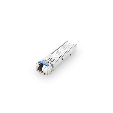DIGITUS 1.25 Gbps BiDi WDM SFP Module, Up to 20km Singlemode, LC Simplex Connector 1000Base-LX, Tx1310nm/Rx1550nm