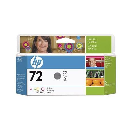 HP 72 130 ml Grey Ink Cartridge with Vivera Ink - C9374A