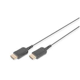 HDMI High Speed connection cable, type A, HighFlex M/M, 2.0m, w/Ethernet, 4K Ultra HD@30Hz, active CE, gold, bl