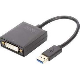 USB 3.0 to DVI Adapter Input USB, Output DVI Resolution up to 1080p