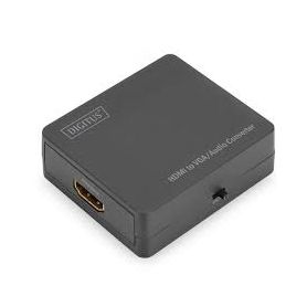 Video Converter HDMI to VGA/Audio Video resolutions up to 1080p (Full HD), small housing, black