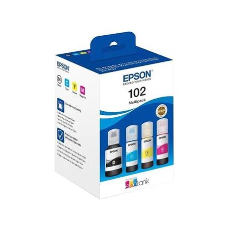 Epson 102 EcoTank 4-colour Multipack (WE) - C13T03R640