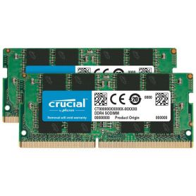 Crucial - DDR4 - 8 GB 2 x 4 GB - SO DIMM 260-pinos - 2400 MHz / PC4-19200 - CL17 - 1.2 V - unbuffered - sem ECC