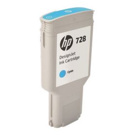 HP728 300-ml Cyan InkCart - F9K17A