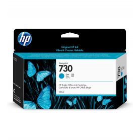 HP 730 130-ml Cyan Ink Cartridge - P2V62A