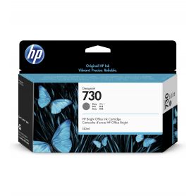 HP 730 130-ml Gray Ink Cartridge - P2V66A