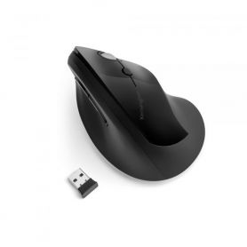 Kensington Pro Fit Ergo Vertical Wireless Mouse -Rato -ergonómico -para direita -6 botões -sem fios -2.4 GHz