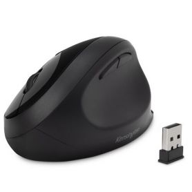 Kensington Pro Fit Ergo Wireless Mouse -Rato -ergonómico -5 botões -sem fios -2.4 GHz, Bluetooth 4.0 LE -receptor sem fio USB