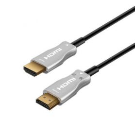 EWENT AOC Hybrid Fiber HDMI 2.0 4K 60Hz HDR, M/M, black, 20m - EC1355