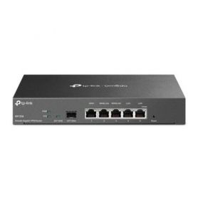 TP-Link SafeStream Gigabit Multi-WAN VPN Router, Gigabit RJ45 WAN Port, 2×Gigabit WAN/LAN RJ45 Ports, 2×Gigabit RJ45 LAN