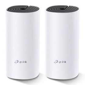 TP-Link DECOM4 Pack 2 - AC1200 Whole-Home Mesh Wi-Fi System, 867Mbps at 5GHz+300Mbps at 2.4GHz, 2 Gigabit Ports, 2 antennas
