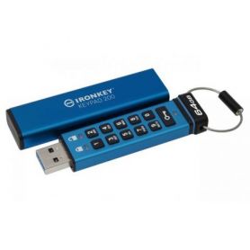 Kingston 64GB IronKey Keypad 200, FIPS 140-3 LVL 3 (PENDING) AES-256 Encrypted - IKKP200/64GB