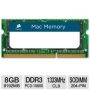 Corsair DDR3 1333MHz 8GB 1x204 SODIMM Apple Qualified e outros - CMSA8GX3M1A1333C9