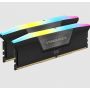 Corsair DDR5, 6000MHz 32GB 2x16GB DIMM, Unbuffered, 40-40-40-77, XMP 3.0, RGB LED, 1.35V - CMH32GX5M2B6000C40