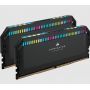 Corsair DDR5, DRAM 5600MHZ C36 Memory Kit, Dominator Platinum RGB 32GB (2X16GB) - CMT32GX5M2B5600C36