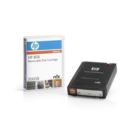 HPE HP RDX 500GB Removable Disk toner w/500GB native capacity - For HP RDX Disk Solution & HP RDX Disk Docking Station - Q2042A