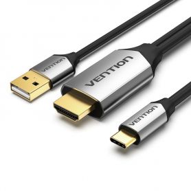 ADAPTADOR HDMI PARA AV C/ CABO USB HDMI-AV
