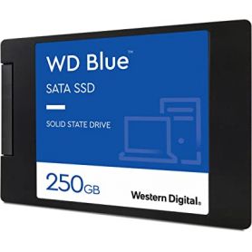 WD Blue 3D NAND SATA SSD WDS250G2B0A - Unidade de estado sólido - 250 GB - interna - 2.5'' - SATA 6Gb/s