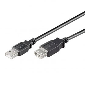 EWENT Cabo USB 2.0 Extension Cable A to A M/F, AWG30, 1.0 m - EC1065